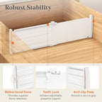 Lifewit 5" Tall Drawer Dividers, Adjustable Deep Drawer Organizer Clothes - Image 5