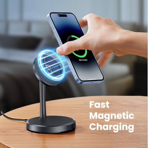 Magnetic Wireless Charger, 2-Pack 25W Fast Mag-Safe Stand for iPhone 17-16 - Image 2
