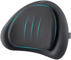 Skechers Lumbar Pillow Premium Memory Foam,Double-Layer-Office Chair Cushion for Tailbone Pain Relief,Butt Pillow for Office Chair,Car seat Cushion,Long Sitting Office Workers,and Car Drivers,Black by Unknown