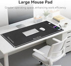 Dual Wireless Charging Mouse Pad, Magnetic 15W, Black - Image 3