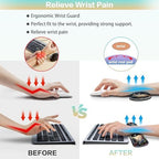4-in-1 Mouse Pad Anime, Mouse Pad with Wrist Rest, - Image 5