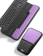 Vaydeer Keyboard Stand and Mouse Pad Set with Wrist Rest and Storage by Vaydeer