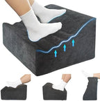 Under Desk Foot Rest, Adjustable Height Foot Stool for Office by XYRONICA