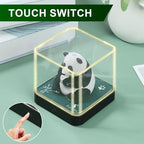 3D Calendar 2027, Desk Time Piece Calendar 2027,Tear-Away 3D Paper Art Notepad w LED Lights,Creative 3D Memo Artsy Pad Calendars, DIY Paper Carving Gift (Panda-A) - Image 3