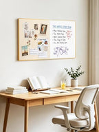 ARCOBIS Dry Erase Cork Board Combo - Image 2