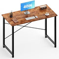 OLIXIS Small Computer Desk, Gaming Desk, Home Office, 40 Inch by OLIXIS