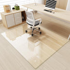 [Tempered Glass] 50" x 60" Glass Office Chair Mat for Carpet by KOONMI