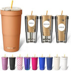 Frost Buddy Togo Buddy 30oz Tumbler - Insulated Stainless Steel (Caramel) by FrostBuddy