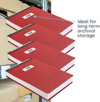 Blue Summit Supplies 10 Pressboard Report Covers, 11x17, 3" Capacity, Red - Image 5