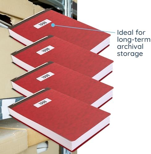 Blue Summit Supplies 10 Pressboard Report Covers, 11x17, 3" Capacity, Red - Image 5
