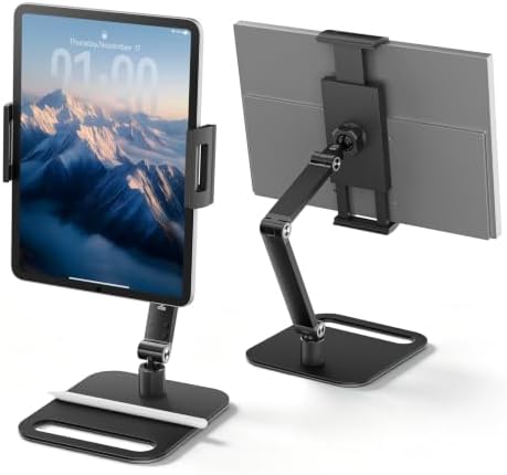 Portable Monitor Stand for 15.6'',17.3'', Tablet Stand Holder for iPad by WelcometoArmStandKUUVAN