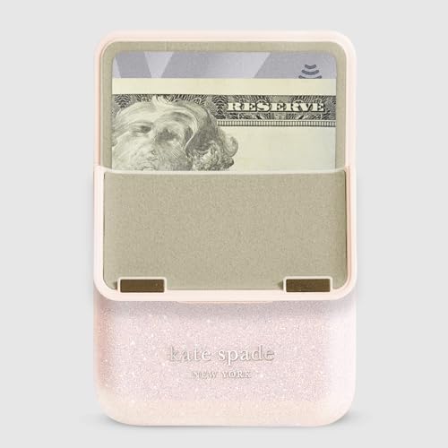 kate spade new york Flip Magnetic Card Holder/Wallet - That Sparkle Pink - Image 2