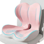 Seat Cushion for Office Chair, Ergonomic Cushion with Lumbar Support Pillow by Unknown
