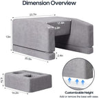 Lap Desk Pillow for Laptop, 2-in-1 Reading Pillow with Arm Rest for Lap - Image 2