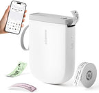 NIIMBOT D11 Upgraded Version 300 DPI Label Maker with Tape, White by NIIMBOT%C2%AE