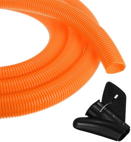 MECCANIXITY 1 1/2" 20ft Split Wire Loom Tubing w/Installation Tool Orange by MECCANIXITY