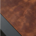 Jersey Genuine Calfskin Leather Desk Pad, Office Desk Mat with Non-Slip Bottom, Smooth Surface for Mouse & Keyboard, Desk Protector (36x19 inches) (Antic Tan) - Image 5