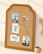Cork Bulletin Board, 17.7"*23.6" Pin Board for Walls, Decorative Hanging Message Board for Home Office School - Memos, Notes, Photos, Vision Board(BN-4560) - Image 3