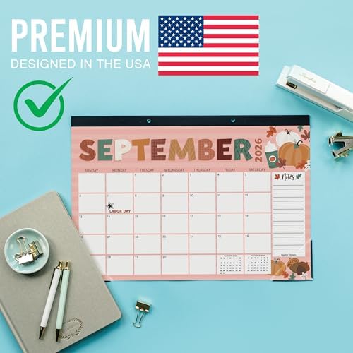Large Teacher Desk Calendar 2026-2027 - Desktop Calendar 2026 - Image 4