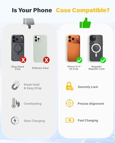 3 in 1 Fast Charging Station for iPhone, 25W Wireless Magnetic Phone Charger for iPhone 17 16e 16 15 14 13 12 Serise, Watch Charger Stand, Wireless Charging Station for AirPods 4 3 Pro, Blue - Image 6