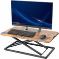 VIVO Vintage Brown 29 in Single Top Standing Desk Converter, DESK-V000UN by VIVO