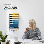 SUPEASY 7-Tier Hanging Wall File Organizer with Hooks, 2 Pack - Image 6