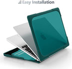 Batianda Heavy Duty Case for MacBook Air 13 Inch 2018-2020, Deep Teal - Image 6