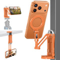 OMOTON TP02-Pro 5 in 1 Magnetic Phone Holder for Vlogging Essentials,Orange by OMOTON