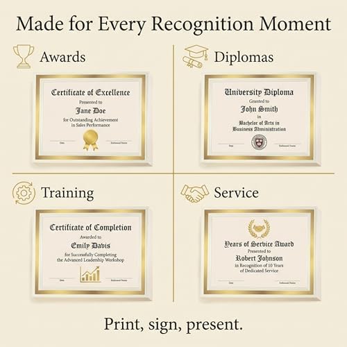 Signature Specialty Certificates, Cream, 8½" x 11", 50 Sheets - Image 6