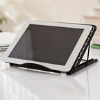 Foldable Skidding Prevented Tracing Holder Multifunction Laptop Bracket 6 Angle Points Adjustable for Diamond Art Painting (Black) - Image 5