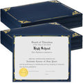 Fainne Certificate Holder Foil Border Bulk 8.5 x 11 Inch,150 Pcs by Fainne