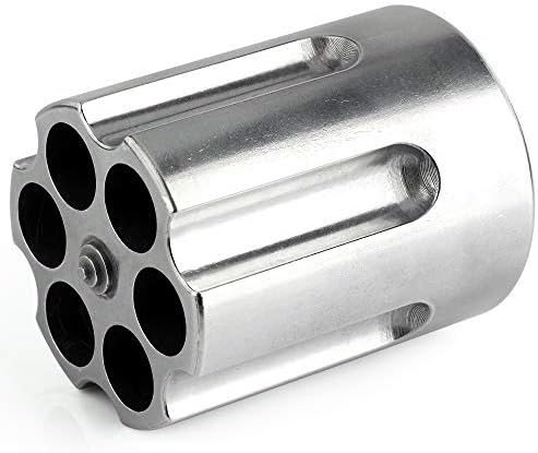 Caliber Gourmet Revolver Pen Holder & Paper Weight, Cast Aluminum Office Gift – Cool Pencil Holder for Desk Men, Funny Pen Stand, Gun Decor Accessory, Unique Vintage Desk Gadget - Image 5