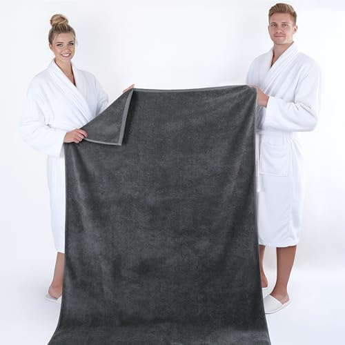 American Soft Linen 100% Cotton Luxury Turkish Towels, 40x80 XL Bath Sheet - Image 5