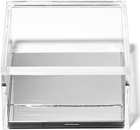 OfficeGoods Acrylic Desk Organizer with Silver Base, Large - Image 2