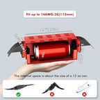 Flemoon Small Outdoor Electrical Box, IP55 Waterproof Extension Cord Cover - Image 2