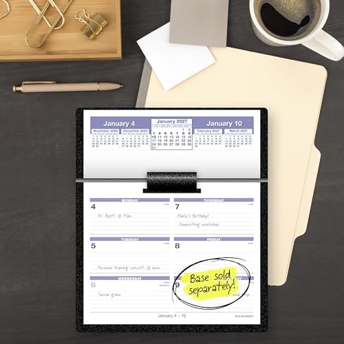 AT-A-GLANCE® FLIP-A-WEEK® 2027 Weekly Desk Calendar Refill, Small, 5.5" x 7" Page (Pack of 12) - Image 2