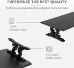 Anji Mountain Monitor Stand - Desktop Organizer & Laptop Riser, Ergonomic Monitor Riser, Space-Saving Monitor Stand for Desk, Durable Construction, Easy Assembly, Ideal for Home & Office - Image 6