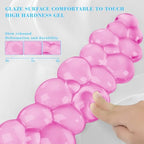 Gel Cloud Keyboard and Mouse Wrist Rest, Cute Wrist Support and Arm Support Keyboard Rest for Keyboard and Mouse Typing Pain Relief，Suitable for Office/Computer/Laptop/Gaming (Pink) - Image 4