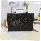 folders Multi-Layer File Folder Organizer with Handle - Image 5