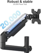 WALI Tall Dual Monitor Desk Mount for 13-33 inch Screens, 19.8 lbs per Arm - Image 5