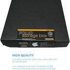 Lineco Clamshell Archival Storage Box, 11x14x1.75 Inch, Black, Pack of 2 - Image 5