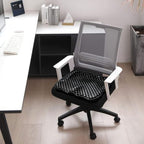 NEW-Vi Gel Seat Cushion, Thickened Big Breathable Honeycomb Design Absorbs Pressure Points Gel Cushion with Anti-Slip Cover Seat Cushion for Office Chair Home Car Seat Cushion - Image 3