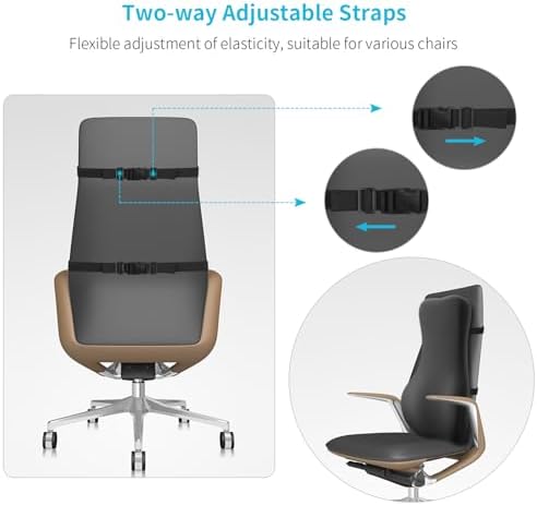 Lumbar Support Pillow for Office Chair, Back Cushion for Full Back Support - Image 7