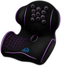 Ergonomic Memory Foam Seat Cushion for Office Chair, Car Seat, Dining, Gaming Chair & Wheelchair | Sciatica, Tailbone & Coccyx Pain and Pressure Relief | Lumbar & Lower Back Support Pillow One Piece by Unknown