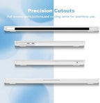 Teryeefi Case for MacBook Air 13.6 inch M5 M4 M3 M2 (2022-2026 Release), Blue Striped - Image 7