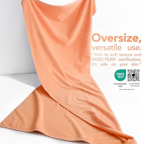 American Soft Linen 100% Cotton Luxury Turkish Towels, 40x80 XL Bath Sheet - Image 3