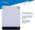 Iceberg Clarity Glass Personal Dry Erase Board, Office Supplies, with Ultra-White Back and Aluminum Frame, 9" x 12" - Image 7