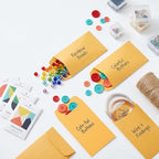JAM PAPER #5.5 Coin Business Envelopes with Peel and Seal Closure - 3 1/8 x 5 1/2 - Brown Kraft Manila - Bulk 250/Box - Image 7