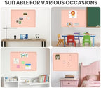 Extra Large Bulletin Board 96" x 48", Felt Pin Board, Pink - Image 5