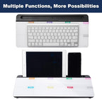 TSJ OFFICE Whiteboard Weekly Dry-Erase-Board - Desktop White Board Calendar Desk Organizers with Accessories Computer Keyboard Stand with Drawer, for Office, Home, School Supplies - Black Calendar - Image 5